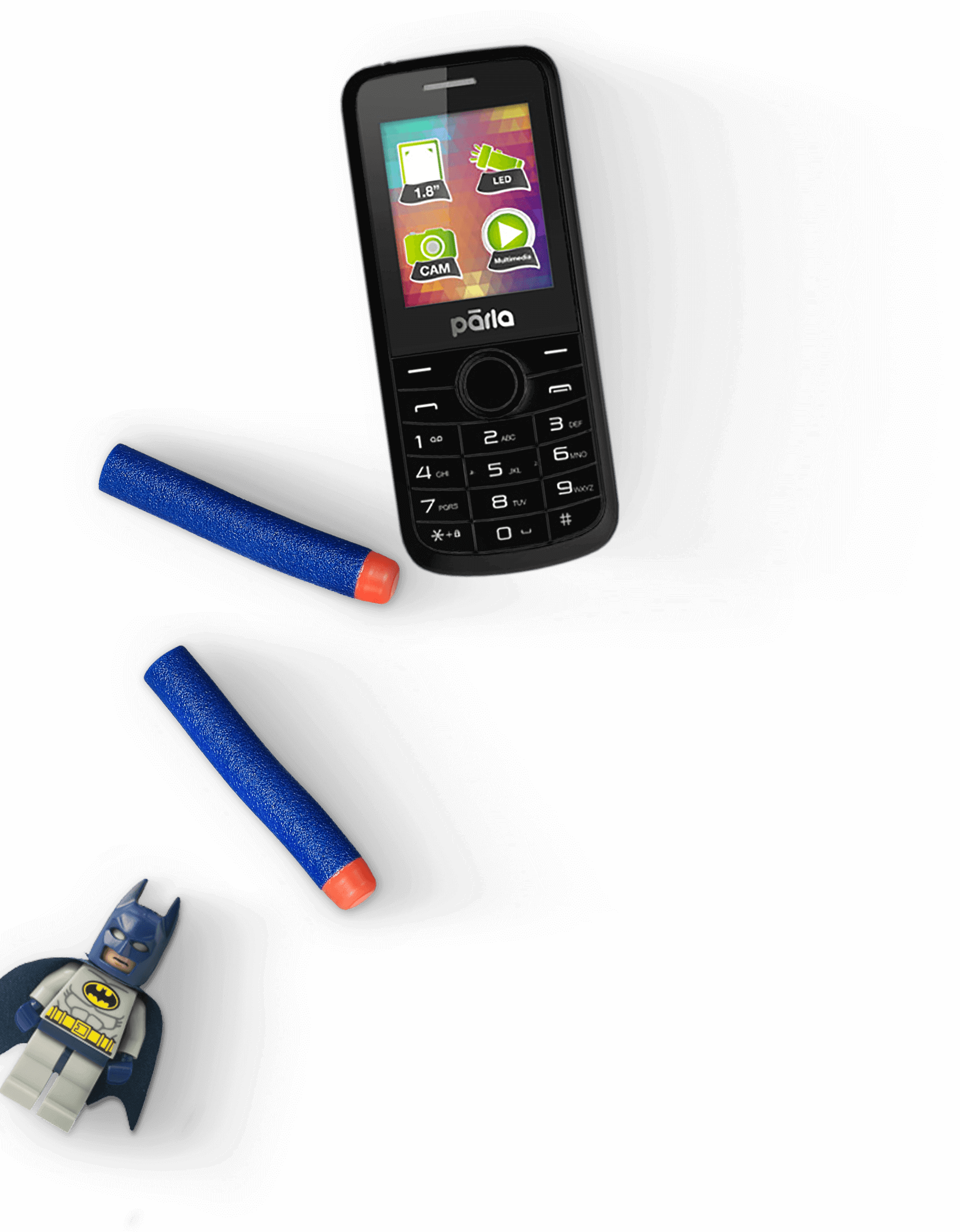 Prepaid phone and toys