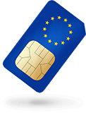 SIM card for Europe